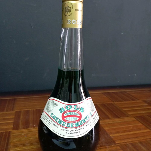 Bols Creme de Menthe peppermint liqueur sealed like new