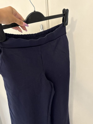 Mango σκούρο μπλε παντελόνι μέγεθος S με λάστιχο σαν καινούργιο