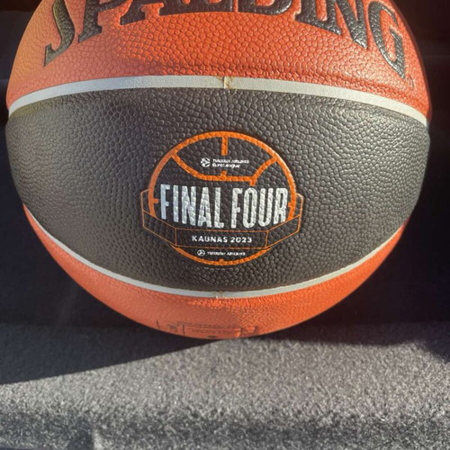 Basketball ball like new, used in 2023 EuroLeague final Kaunas