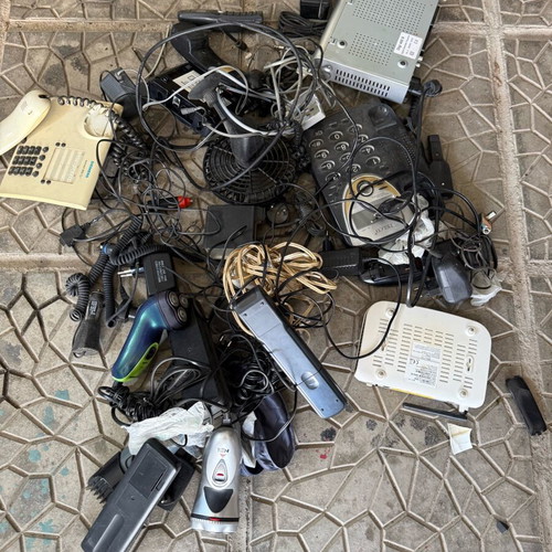 Various old electric items used