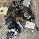 Various old electric items used