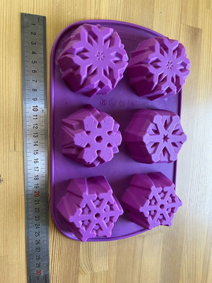 Silicone Snowflake Molds used