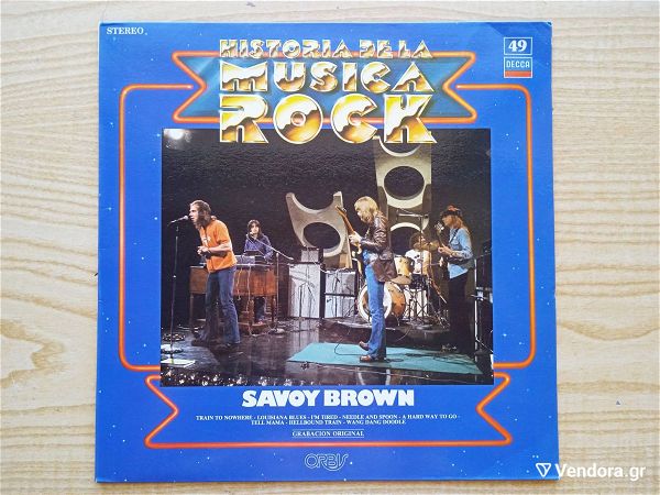  SAVOY BROWN  -  The Best Of Savoy Brown - diskos viniliou Classic Blues Rock
