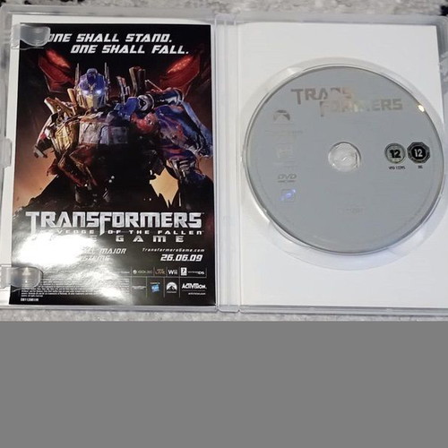 Transformers DVD 2007 like new