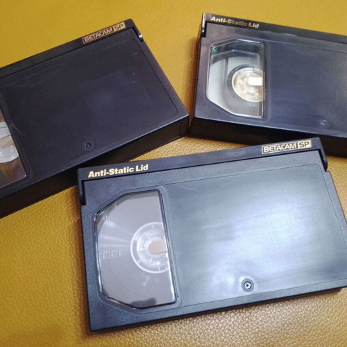 Sony Betacam SP 30 min video cassettes, lot of 3 used