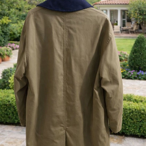 Gant men's coat XL like new, brown and blue