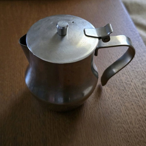 Stainless steel serving set like new
