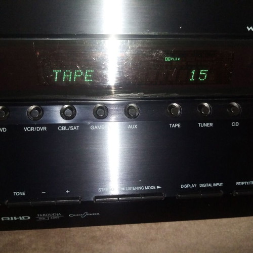 Onkyo TX-SR605 amplifier used, 90 watt