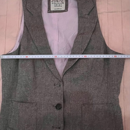 Esprit Pantolon-Gileko Set like new, brown