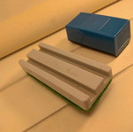 Whiteboard sponges used, two, lightly used