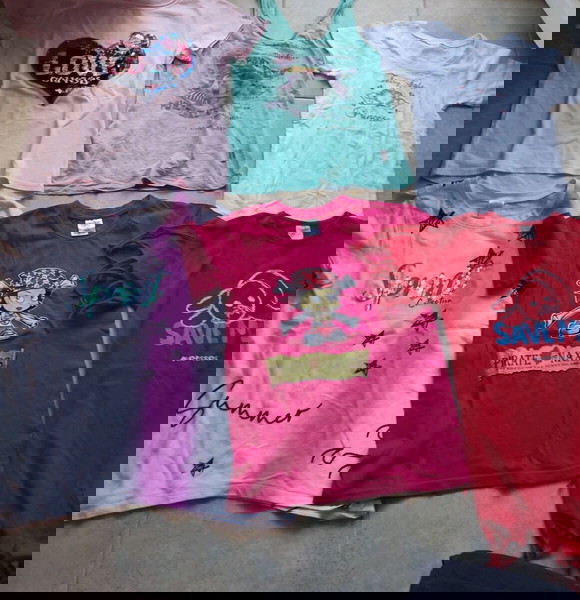 Σετ 6 t-shirt 9-12 ετων