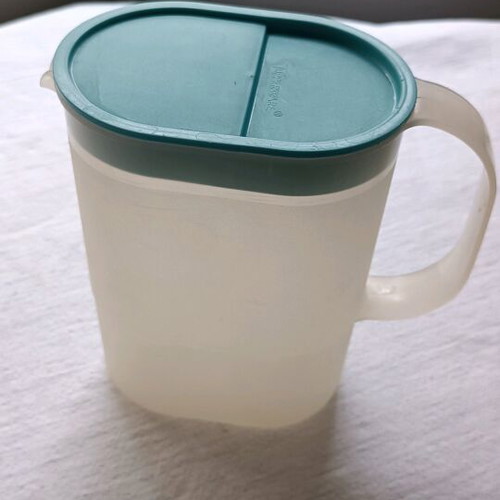 Tupperware water jug used
