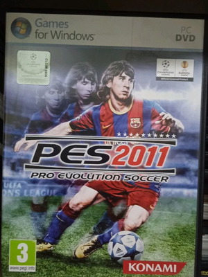 Pes 2011 Pro Evolution Soccer PC DVD used