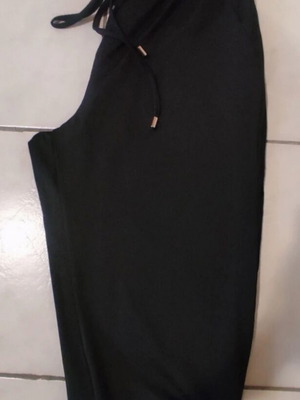 Capri sports pants like new, black, summer thin fabric