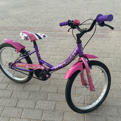Style Mascot 20” kids bicycle used, pink-purple