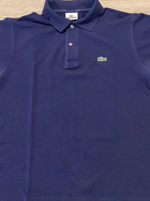 Lacoste ανδρικό polo μπλε μεταχειρισμένο, μέγεθος M