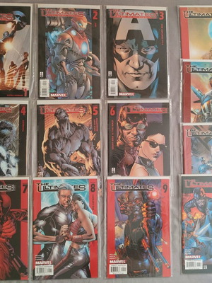 The Ultimates #1-13 Marvel comic series mint condition