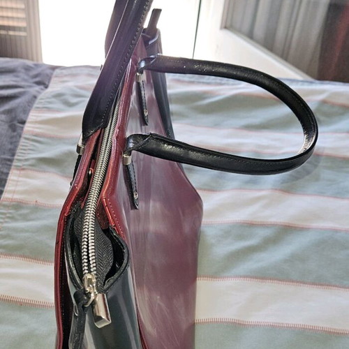 Moretti Milano leather handmade handbag like new