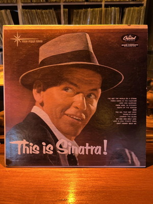 Frank Sinatra This Is Sinatra! vinyl record used