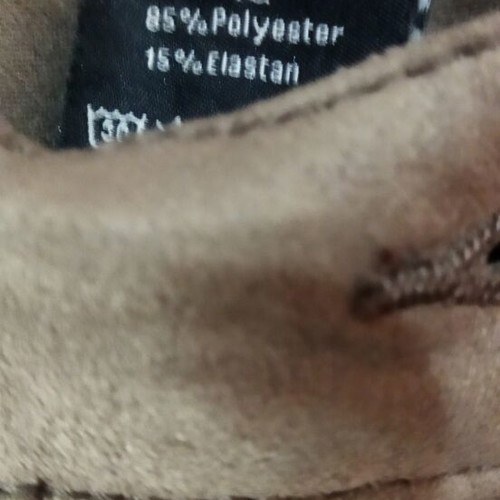 Velvet brown pants size 42 like new