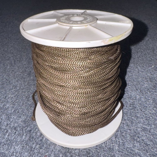 Spool of light brown durable nylon rope 2mm
