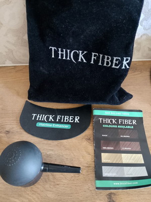 Thickfiber hair thickening fibers like new, large 25g pack
