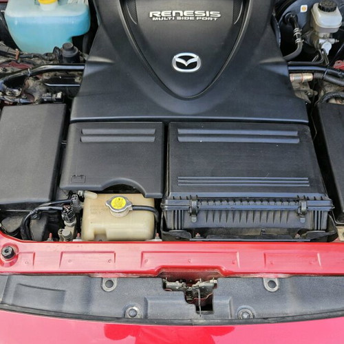 Mazda RX-8 2005 used, red coupe, manual transmission