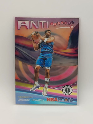 Anthony Edwards NBA Hoops Premium Stock 2023-24 Card new