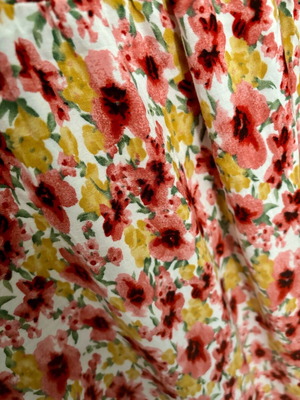 Maxi φόρεμα floral σαν καινούργιο, μέγεθος L-XL, ροζ και κίτρινο