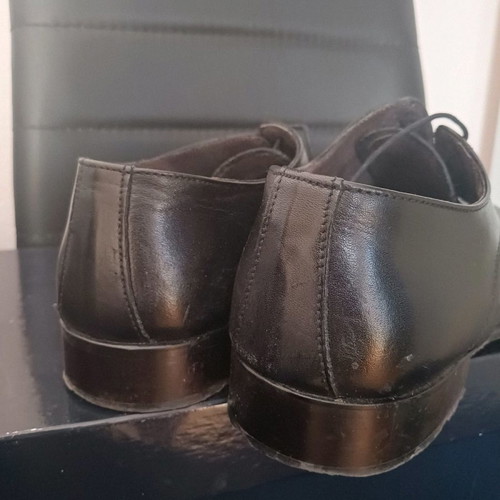 Kricket leather moccasins like new, size 42, black