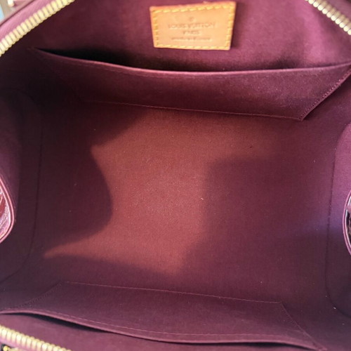 Louis Vuitton Vernis Sherwood Bordeaux handbag like new