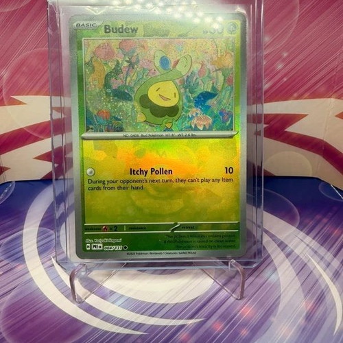 Budew masterball 004 new Pokemon card