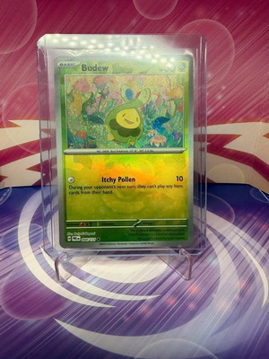 Budew masterball 004 new Pokemon card
