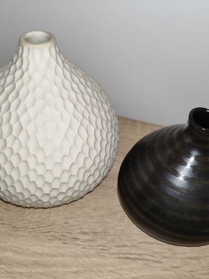 ASA Selection modern ceramic vase set of 2 like new