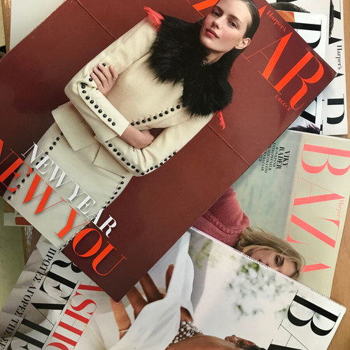 6 Harpers Bazaar Greek magazines like new 2019-2023 old fashion