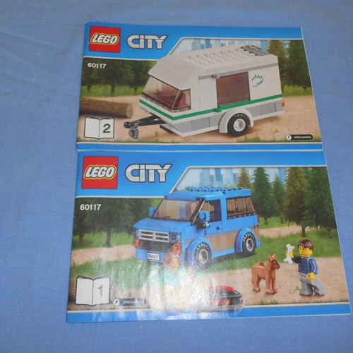 Lego City 60117 instruction booklet used