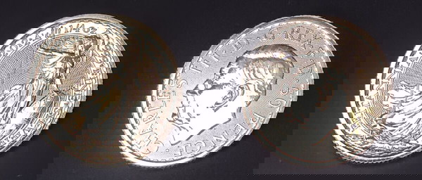 Ασημένιο, 50 Pence 2024 1/4 oz