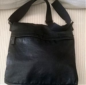 Τσάντα δερμάτινη Massimo Dutti