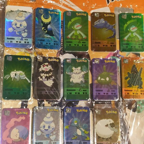Pokemon tags used, pack of 27 pieces