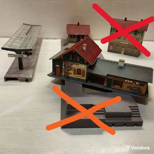 Märklin - Buildings (INDIVIDUAL or ALL TOGETHER) Railway