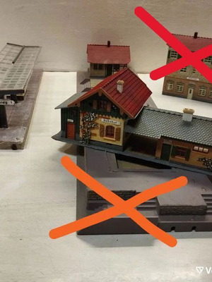 Märklin - Κτίρια (ΜΕΜΟΝΩΜΕΝΑ ή ΟΛΑ ΜΑΖΙ) Σιδηροδρομικά