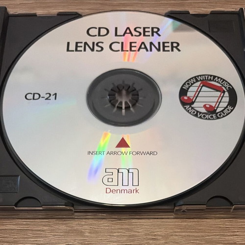 AM Denmark CD Laser Lens Cleaner CD-21 used