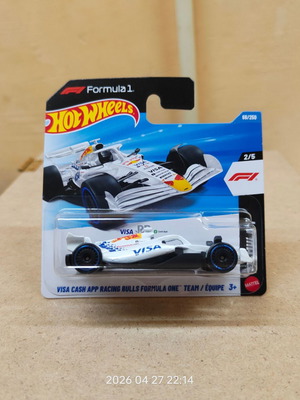 Hot Wheels Visa Cash App Racing Bulls Formula 1 Team Equipe καινούργιο