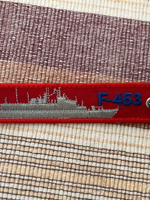Military Navy Frigate Spetsai Keychain like new