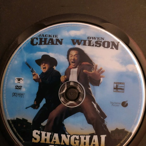Shanghai Noon DVD used, slightly damaged case