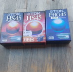 TDK Videocassettes new, pack