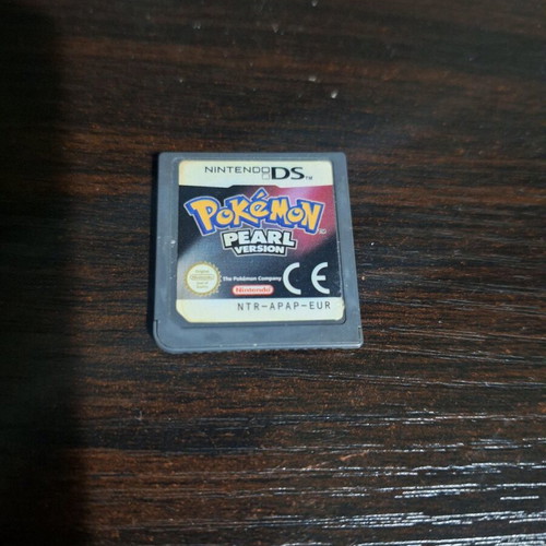 Pokemon Pearl cartridge used for Nintendo DS