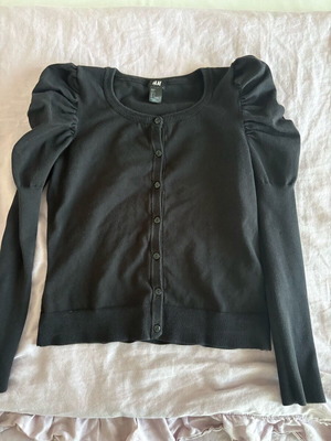 Ζακέτα H&M μαύρη μεταχειρισμένη με ωραία μανίκια