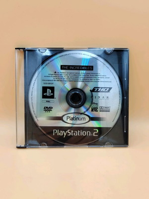 The Incredibles PlayStation 2 used with minor disc scratches