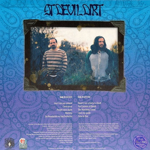 At Devil Dirt Plan B Sin Revolucion No Hay Evolucion Purple vinyl LP 2014